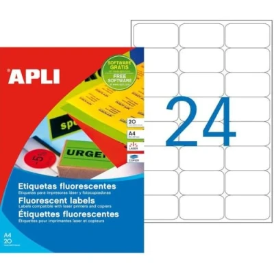 Afbeelding van APLI PAPER etiketten 480 etiket(ten)