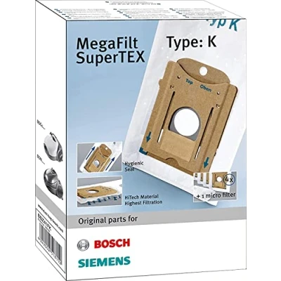 Afbeelding van Bosch / Siemens Stofzuigerzakken BBZ41FK VZ41AFK 4 stuks