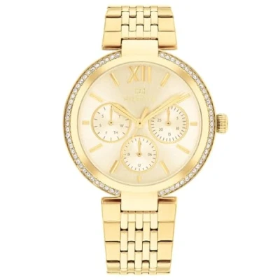 Afbeelding van Tommy Hilfiger dames Sophia horloge TH1782697 in de kleur Goud