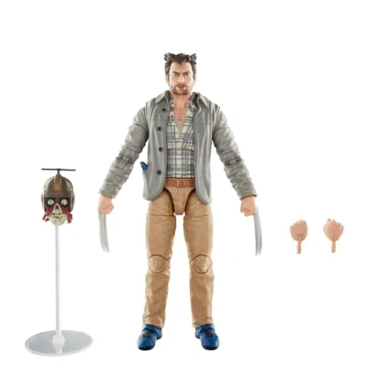 Afbeelding van Deadpool &amp; Wolverine Marvel Legends Action Figure Headpool with Marvel&#039;s Logan 15 cm
