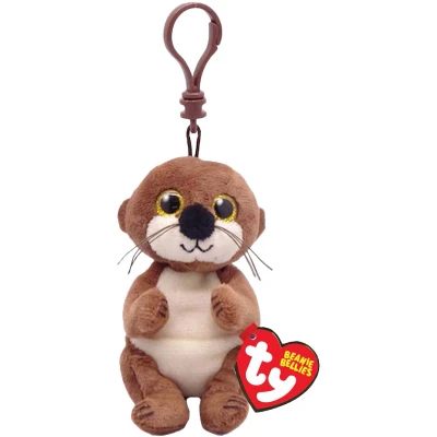 Afbeelding van Ty Beanie Babies Bellies Clip Mitch Otter 10cm