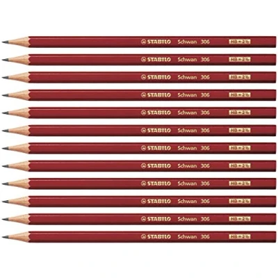 Afbeelding van STABILO Schwan Grafietpotlood Hardheid HB Doos 12 Stuks