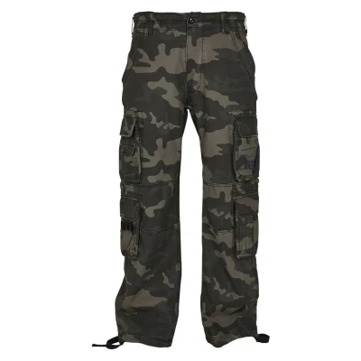Afbeelding van Brandit PURE Vintage Cargobroek, Heren, Maat: 3XL, Grey