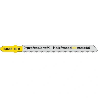 Afbeelding van Metabo 623686000 5 Decoupeerzaagbladen, hout 74 stuk(s)