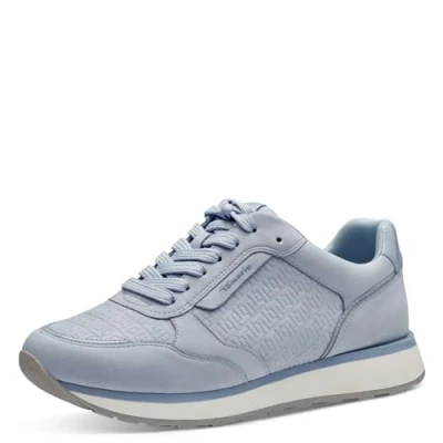 Afbeelding van Tamaris Dames 1 23752 42 Sneakers voor dames, Marineblauw nappa., 36 EU