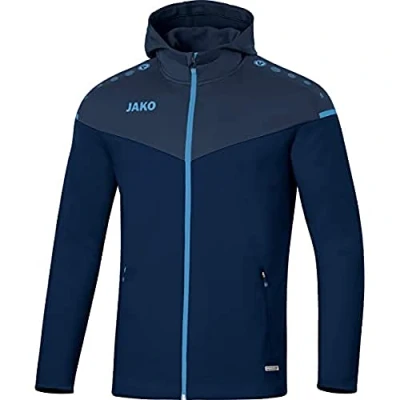 Afbeelding van Jas met kap Champ 2.0 Marine/donkerblauw/hemelsblauw / 164