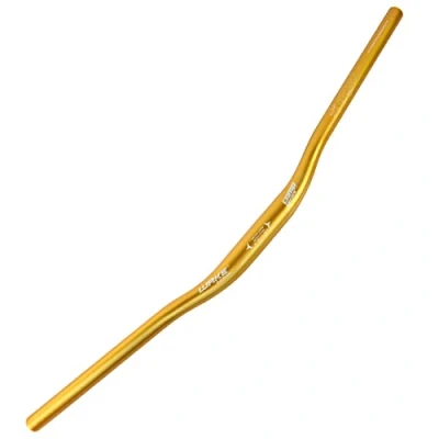 Afbeelding van Wake Fietsstuur van aluminiumlegering, breed, extra lang, downhill fiets, racefiets, mountainbike, 31,8 mm x 780 mm, goud