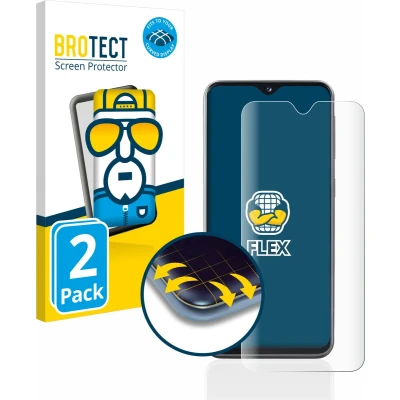 Afbeelding van BROTECT Screenprotector voor Samsung Galaxy A20e Folie Beschermfolie transparant volledig dekking (2 Stuks)