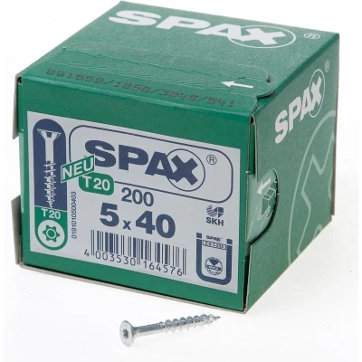 Afbeelding van SPAX 0191010500405 Houtschroef 5 mm 40 T STAR plus Staal WIROX 500 stuk(s)