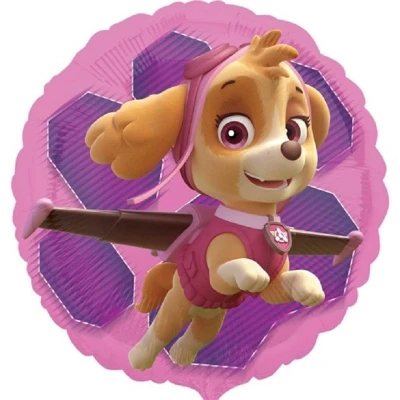 Afbeelding van Paw Patrol Sky Pink Folieballon 45cm