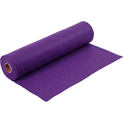 Afbeelding van Hobbyvilt, b: 45 cm, dikte 1,5 mm, 5 m, paars