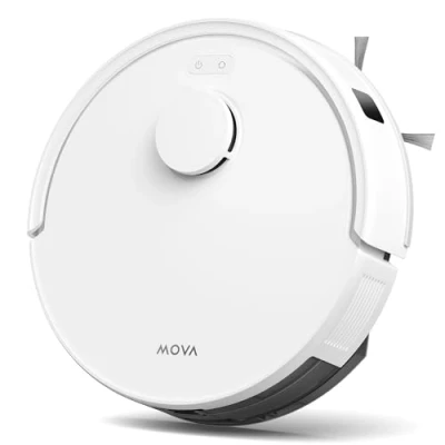 Afbeelding van Mova E20 robotstofzuiger en dweilrobot Navigatie LDS, zuigvermogen 5.000 Pa, 2 in 1 stofzuiger dweil, compacte behuizing