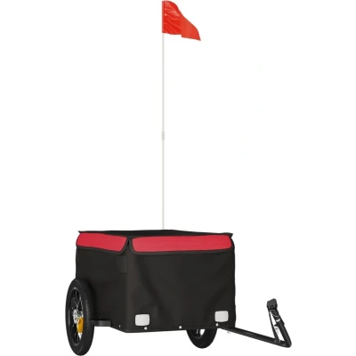 Afbeelding van Fietskar 30 Kg Ijzer Zwart En Rood