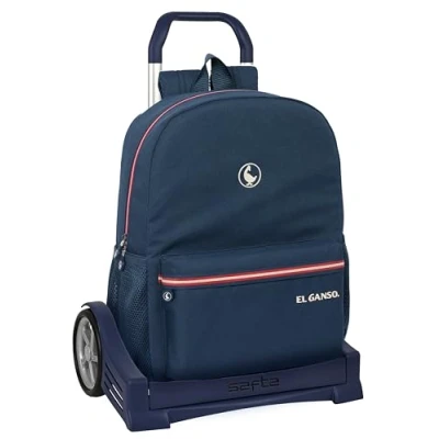 Afbeelding van Schoolrugzak met Wielen El Ganso Classic Marineblauw 32 x 43 14 cm
