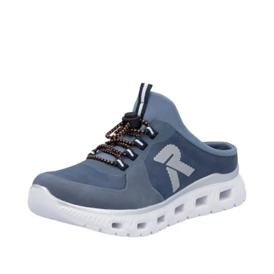 Afbeelding van Rieker M6069 damesklompen, Blauw, 36 EU