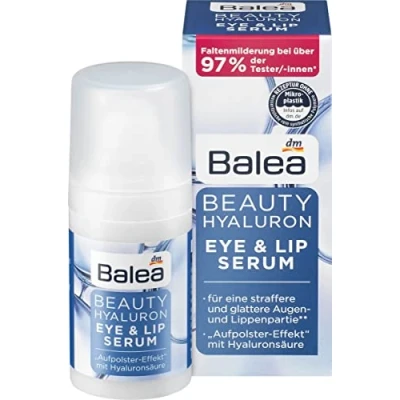Afbeelding van Balea Beauty Hyaluron Eye &amp; Lip Serum, 15 ml