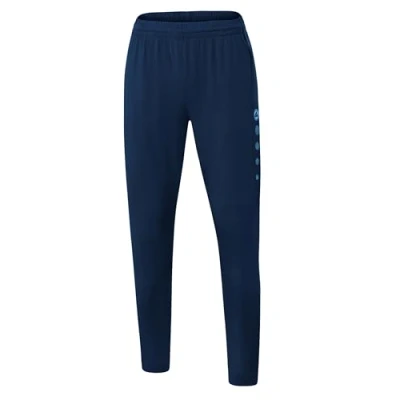 Afbeelding van JAKO Trainingsbroek Premium Damesmaten Marine/hemelsblauw