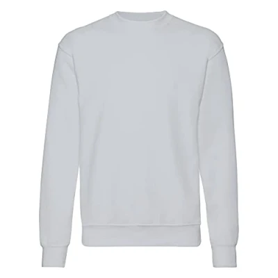 Afbeelding van Fruit Of The Loom Heren Set In Belcoro Garen Sweatshirt (Heather Grijs) Maat 3XL