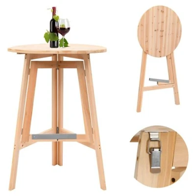 Afbeelding van Bartafel Inklapbaar 78 Cm Vurenhout