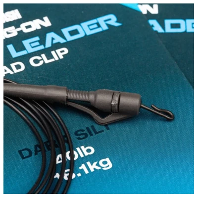 Afbeelding van Kevin Nash Fused Lead Clip Leader Silt 1m Vislijn