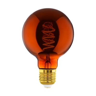 Afbeelding van EGLO LED Lamp E27 Ø 9,5 cm Koper 2000K Dimbaar