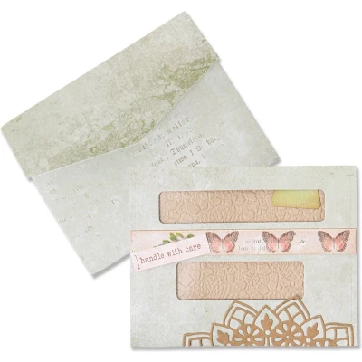 Afbeelding van Sizzix Thinlits Die Set Journaling Card &amp; Windows by Eileen Hull