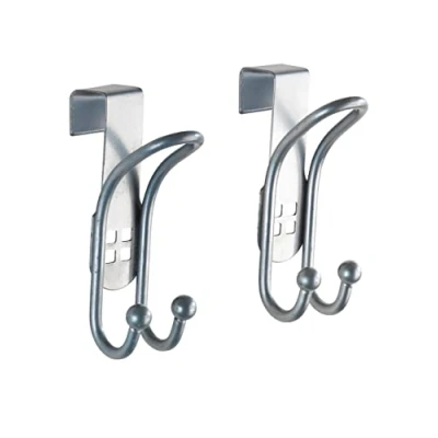 Afbeelding van Wenko Deurhaken 3,2 X 9,5 6 Cm Rvs Zilver 2 Stuks