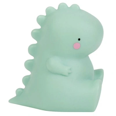 Afbeelding van A Little Lovely Company Nachtlampje T Rex Green