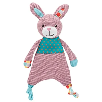 Afbeelding van Trixie junior konijn stof met ritselfolie (28 CM)