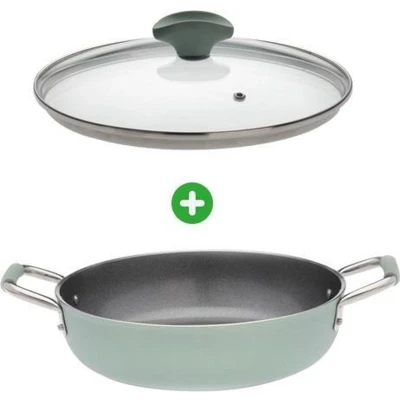 Afbeelding van Primecook Braadpan met deksel 24 cm