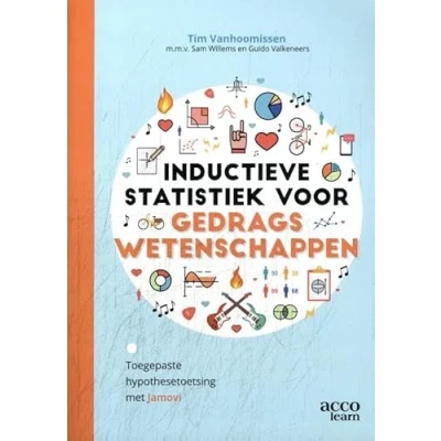Afbeelding van Inductieve statistiek voor gedragswetenschappen
