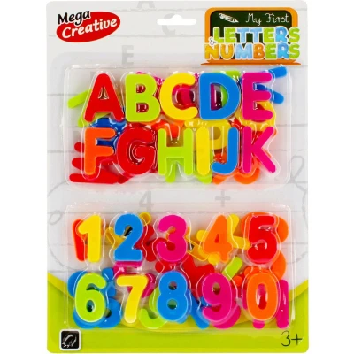 Afbeelding van Magnetische Letters en Cijfers 22x29 koelkastmagneet koelkastmagneten