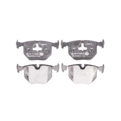 Afbeelding van HELLA 8DB 355 008 121 Remblokkenset Geschikt voor slijtage waarschuwingscontact BMW: 5 Saloon, 8