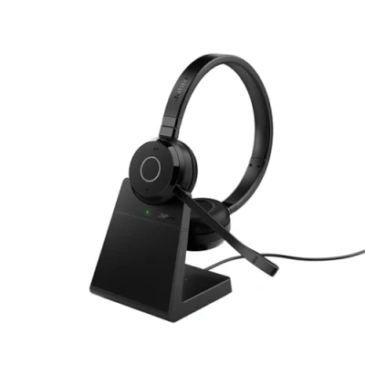 Image de Jabra Evolve 65 TE Stereo Micro casque sur oreille Bluetooth sans fil USB A via adaptateur isolation acoustique certifié UC