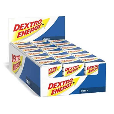 Afbeelding van Dextro Energy 8 blikjes snelle druivensuiker 1 x 46 g, Metaal