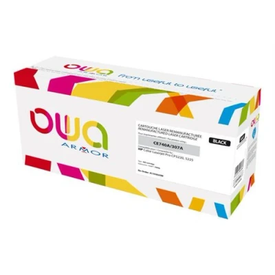 Image de OWA noir cartouche de toner (alternative for: HP CE740A)