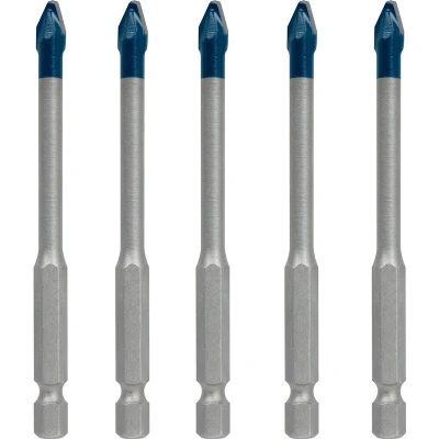 Image de BOSCH 2608900599 Expert HardCeramic Jeu de mèches HEX 9 pour tuiles 6 mm 5 pièces