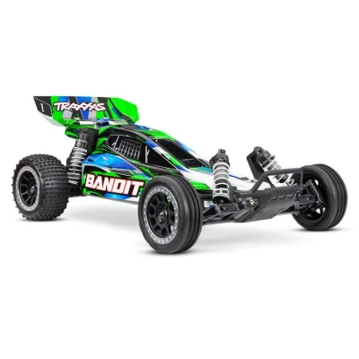 Afbeelding van Traxxas Bandit 2wd HD buggy met batterij en USB C lader Groen