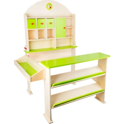 Afbeelding van Small Foot Marktkraam met toonbank groen