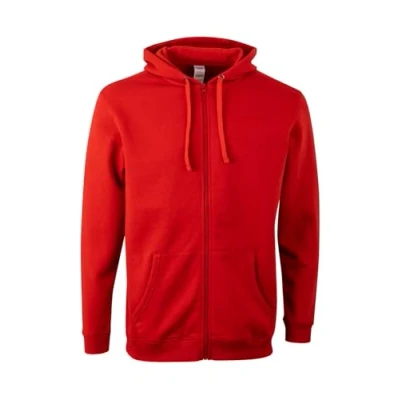 Image de Mukua Sweat à Capuche zippé Mixte, Rouge, S