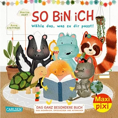 Afbeelding van Maxi Pixi 443: So bin ich: Wähle das, was zu dir passt! Das ganz besondere Buch zum Auswählen, Entscheiden und Mitmachen (443