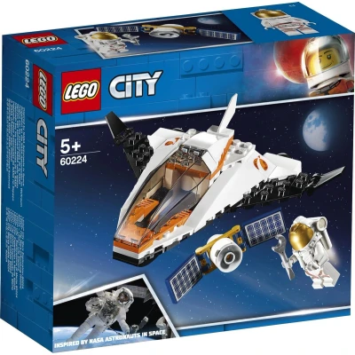 Afbeelding van LEGO City Ruimtevaart Satelliettransportmissie 60224