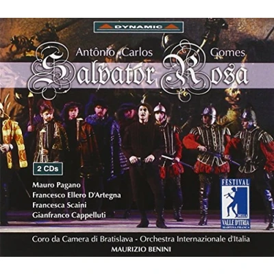 Afbeelding van Bratislava Chamber Orchestra &amp; Choir Gomes: Salvator Rosa (2 CD)