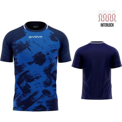 Afbeelding van Givova Art T shirt Met Korte Mouwen Blauw 3XS Man