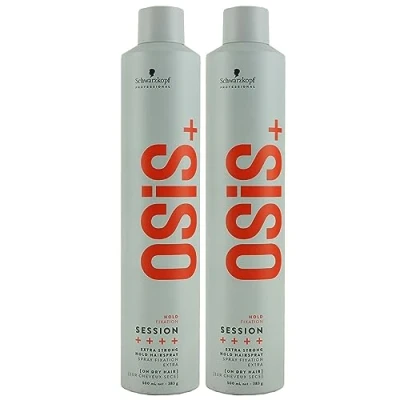 Afbeelding van Schwarzkopf Osis Session Haarspray, extreme grip, 500 ml, 2 stuks