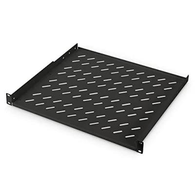 Afbeelding van Digitus DN 19 TRAY 1 400 SW inch Apparaatbodem voor patchkast HE Vast inbouw Geschikt kastdiepte: vanaf 600 mm Zwart (RAL 9005)