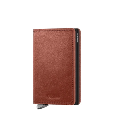 Afbeelding van Secrid Slimwallet Premium Basco brown Dames portemonnee