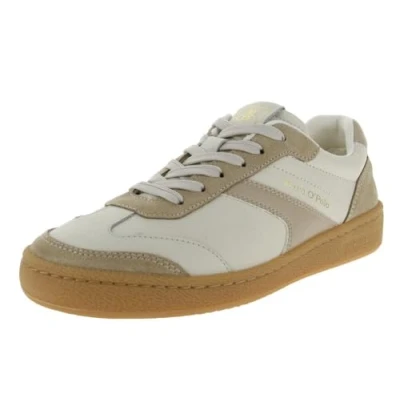 Afbeelding van Marc O&#039;Polo Court Sneakers laag, Dames, Maat: 37, Off white/sand Leer