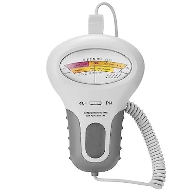 Afbeelding van TopHomer Waterkwaliteit Tester Draagbare Chloor en PH PH&amp;CL2 Meter Zwembad Test Kit voor Aquarium, Zwembad, Spa, Hot Tub