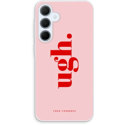 Afbeelding van Case Company® hoesje geschikt voor Samsung Galaxy A35 Ugh Soft Cover Telefoonhoesje Bescherming aan alle Kanten en Schermrand